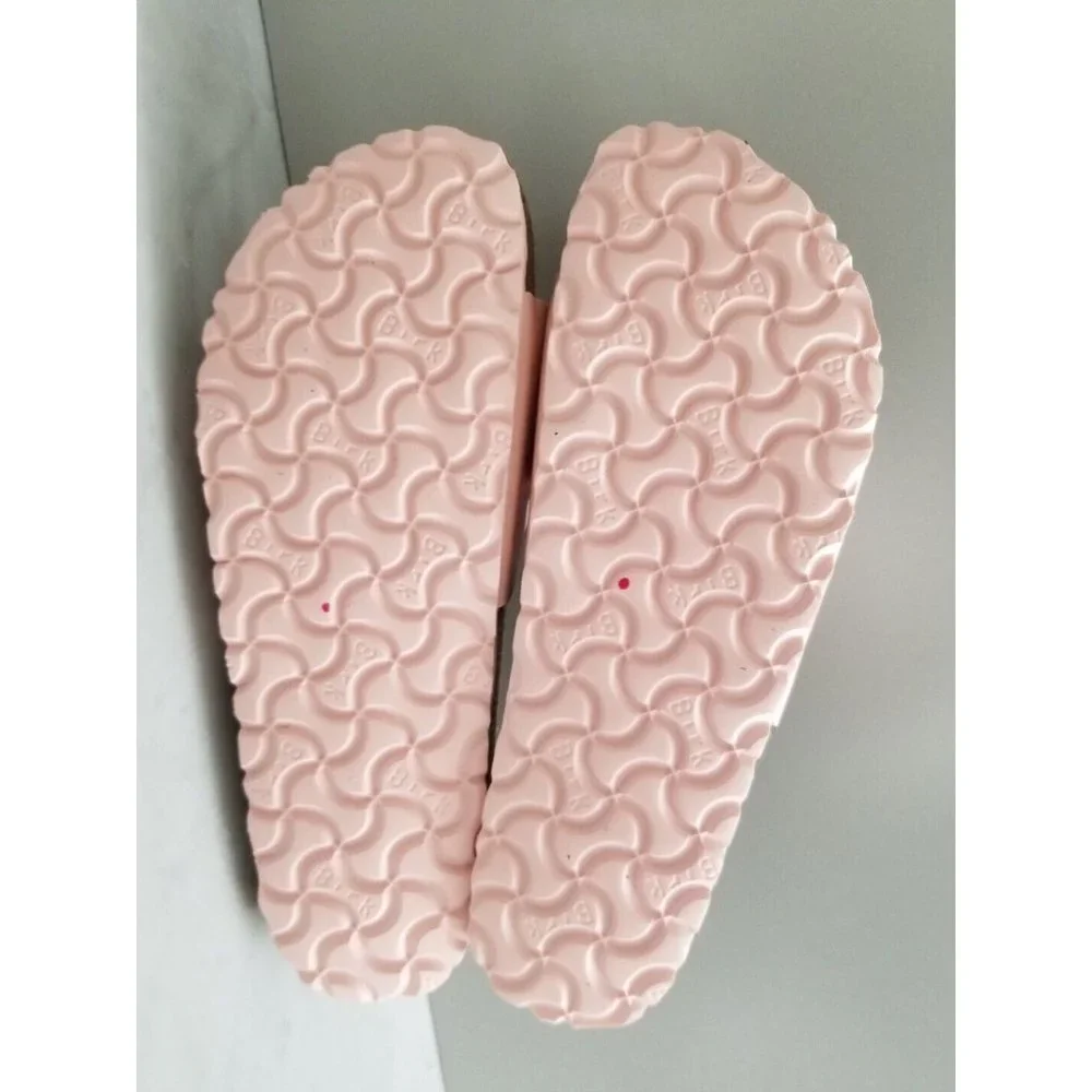 Birkenstock Madrid Big Buckle Sandals High Shine Light Rose Leather Size 37 - Picture 5 of 5